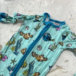 Aqua Finding Nemo Baby Onesie